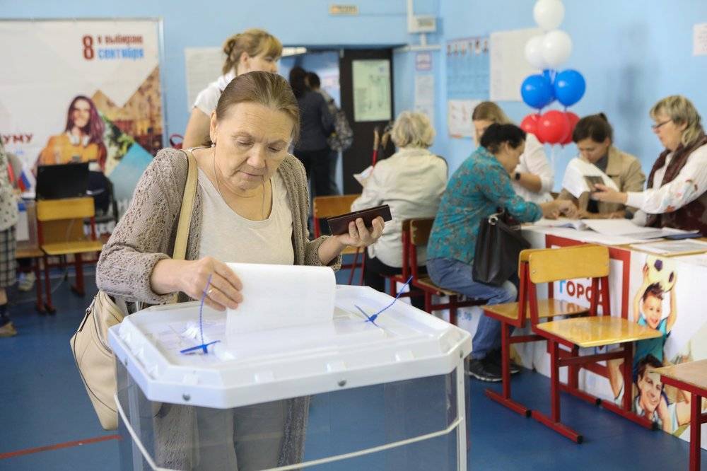 Появились первые результаты выборов в России