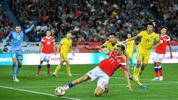 Головин: россияне в матче с Казахстаном были не в лучшей физической форме