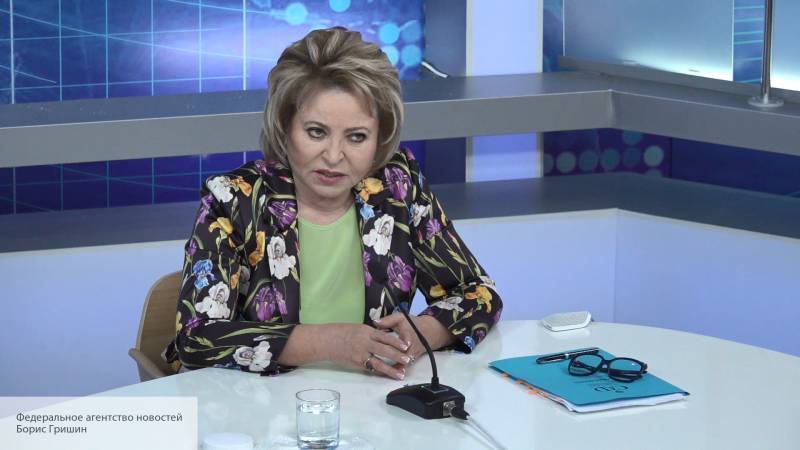 Матвиенко заявила, что сама не будет выдвигать свою кандидатуру на пост спикера Совфеда