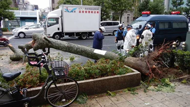 В Японии из-за тайфуна 930 тысяч жилищ остались без света