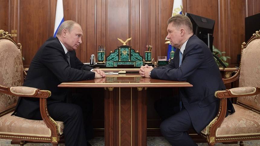 Путин поручил Миллеру рассмотреть вопрос о поставках газа в Китай через Монголию