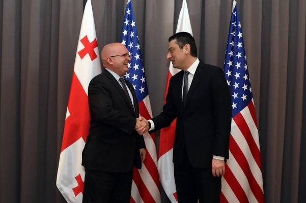 Георгий Гахария - Новый премьер Грузии провел первую встречу с представителем Госдепа США - eadaily.com - США
