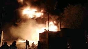 Пожар на складе в Нижегородской области ликвидирован.