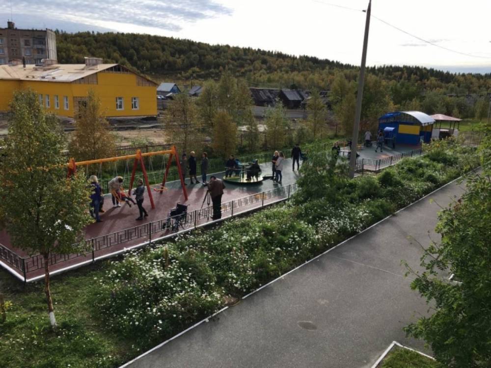 В Североморске открылась первая в Заполярье площадка для особенных детей