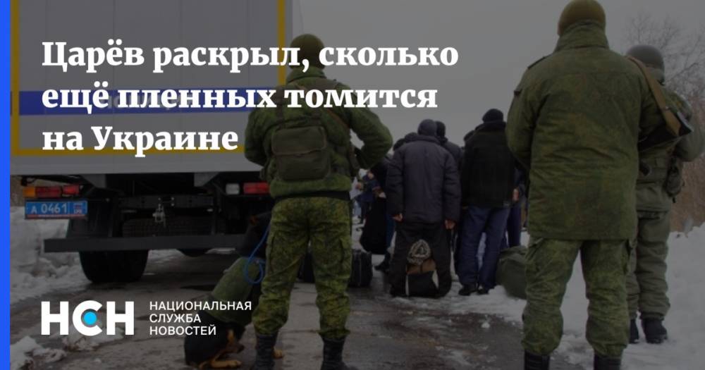 Царёв раскрыл, сколько ещё пленных томится на Украине