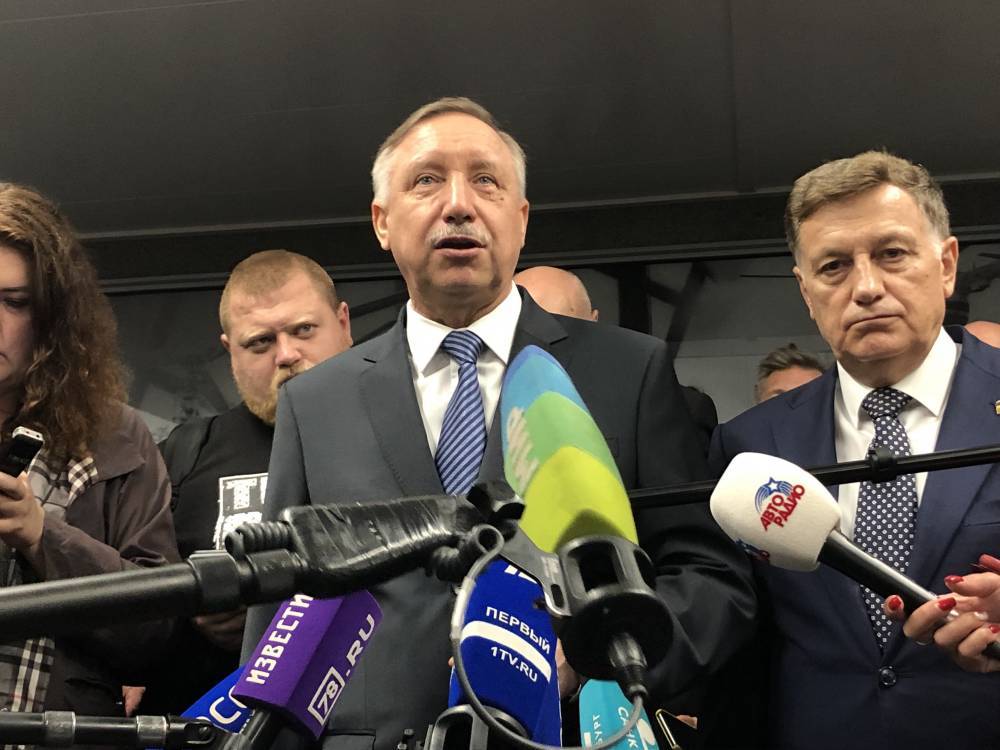 Беглов выразил благодарность петербуржцам за участие в выборах