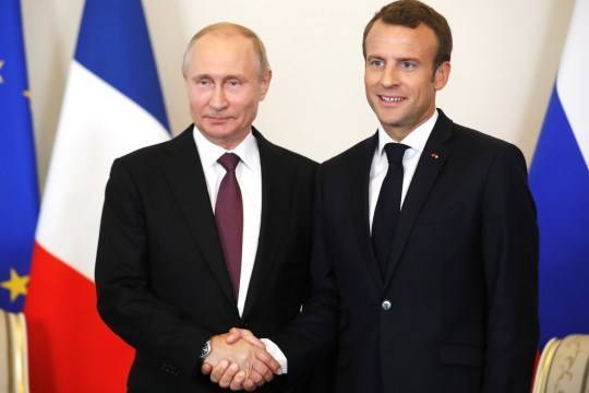 Во Франции анонсировали визит Макрона на празднование 75-летия Победы в ВОв