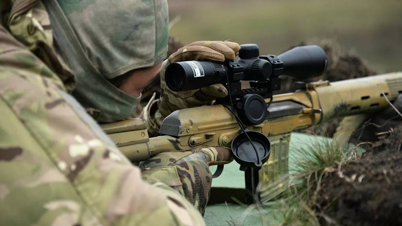 Снайперы приняли участие в экстремальных учениях в Воронежской области