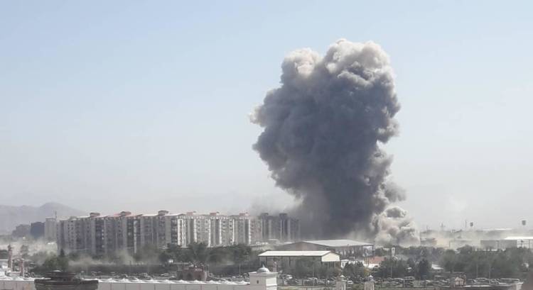 СМИ узнали о сильном взрыве у здания посольства США в афганском Кабуле