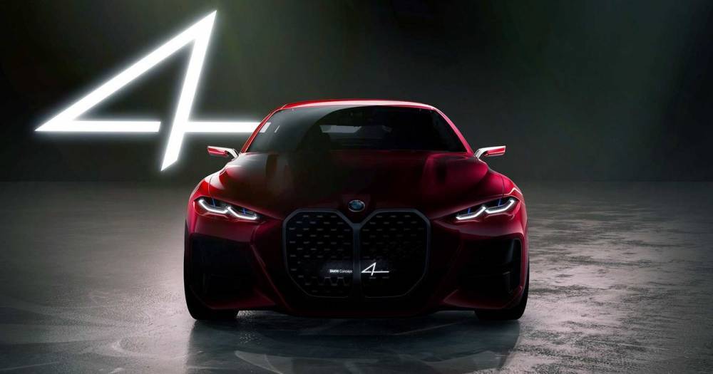 BMW представила концептуальное купе с&nbsp;огромными «ноздрями»