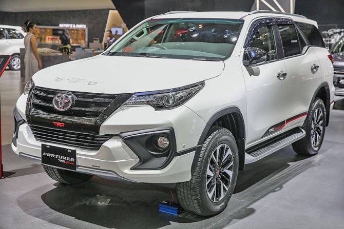 Начались продажи внедорожника Toyota Fortuner TRD Sportivo
