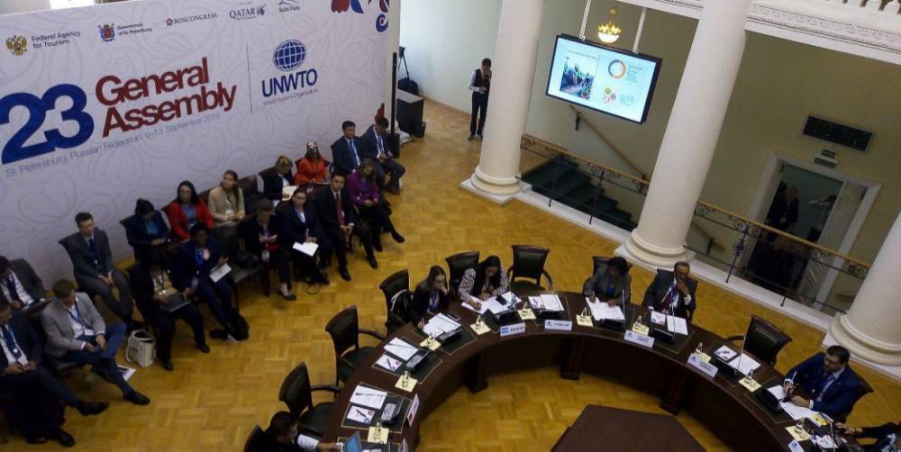Петербуржцам пообещали больше путешествий по миру на открытии Генеральной ассамблеи ЮНВТО