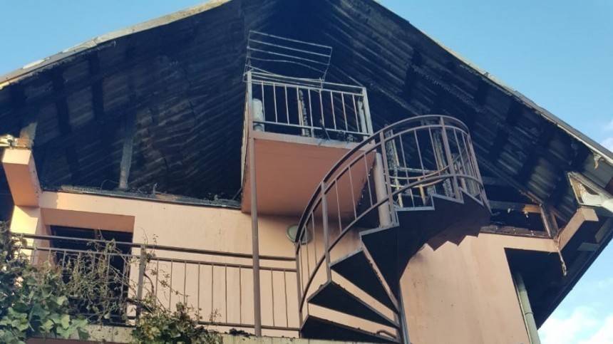 В гостинице Сочи во время пожара погиб человек