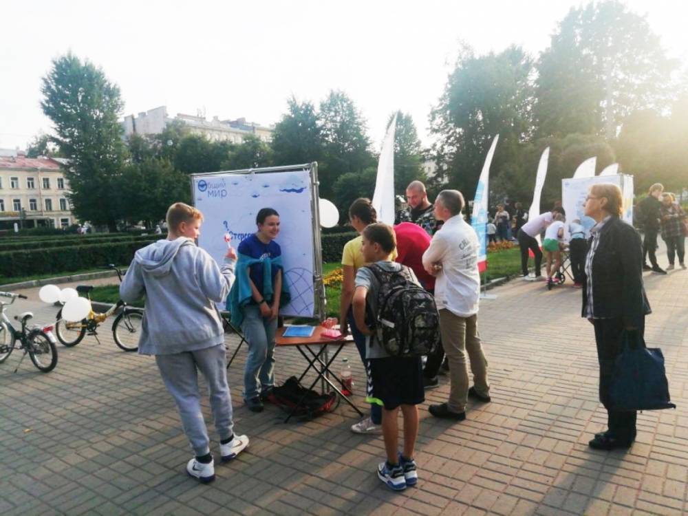 В Адмиралтейском районе Петербурга прошла акция «Общий мир»