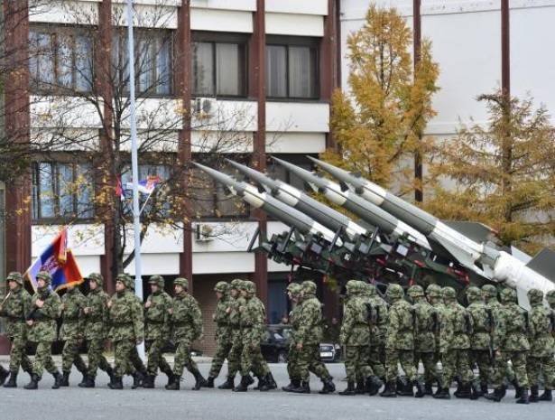 Военнослужащие Сербии стажировались в учебном центре зенитных ракетных войск ВКС в Гатчине