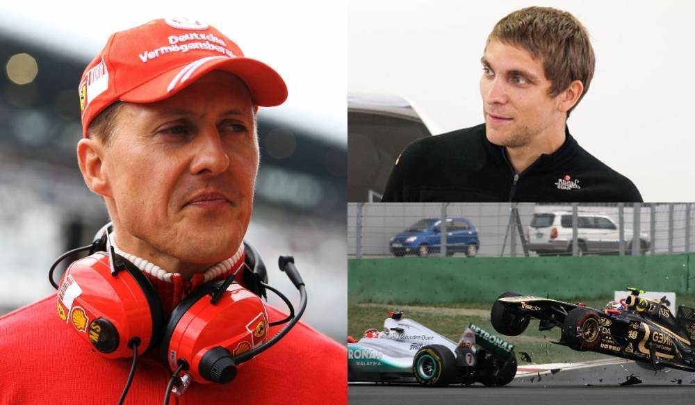 Гонщик «Формулы-1» Виталий Петров пожелал выздоровления Михаэлю Шумахеру