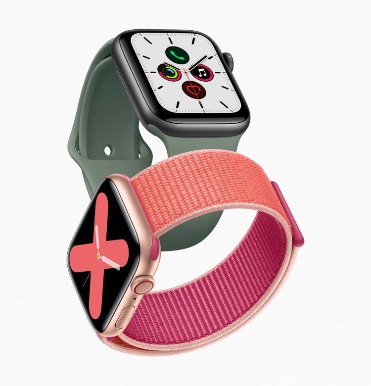 Apple Watch Series 5: постоянно активный дисплей, компас и цена от 32 990 рублей»
