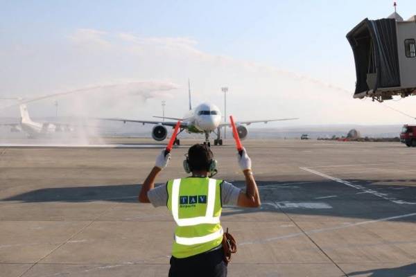 Пассажиропоток в аэропортах Грузии в августе сократился на 11%