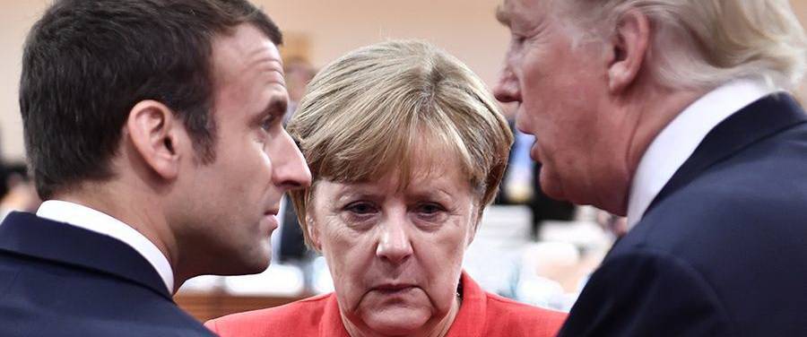 Меркель, Трамп и Макрон объявлены «агентами Путина»