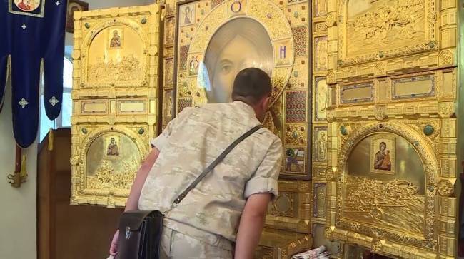 Главная икона храма Вооруженных сил прибывает из Средней Азии в Самару