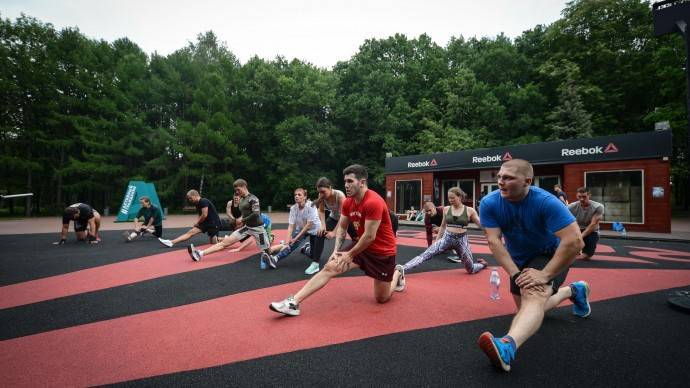 Reebok запускает осеннюю серию бесплатных тренировок в парках Москвы