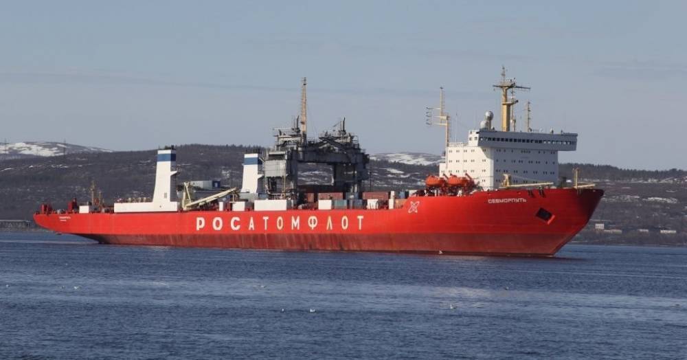 В Санкт-Петербург придёт единственный в&nbsp;мире атомный контейнеровоз