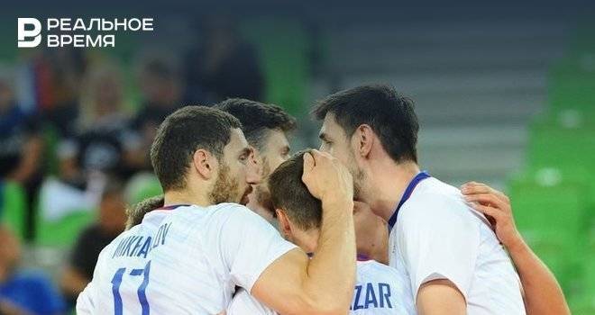 Чемпионат Европы по волейболу. Сборная России победила команду Турции