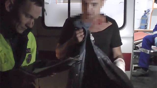 Видео: полицейские устроили погоню за неадекватным водителем