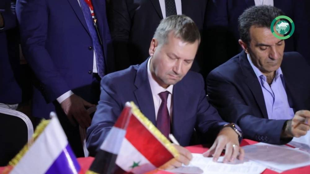 Министерство нефти Сирии подписало три важных контракта с Россией