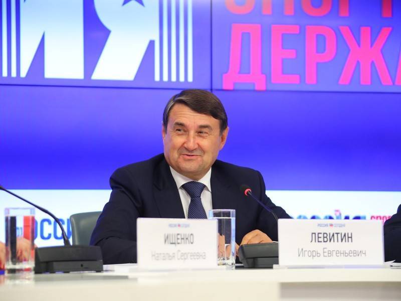Левитин озвучил главную тему Совета при президенте РФ по спорту