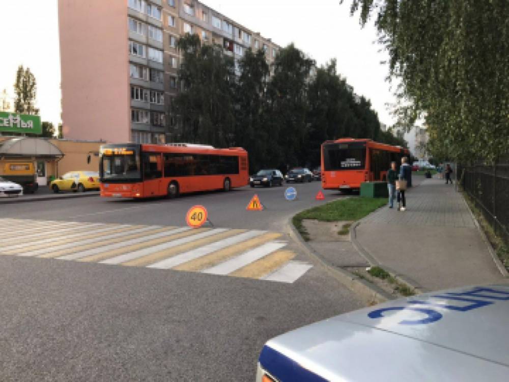 В Калининграде при резком торможении городского автобуса травмировалась пенсионерка