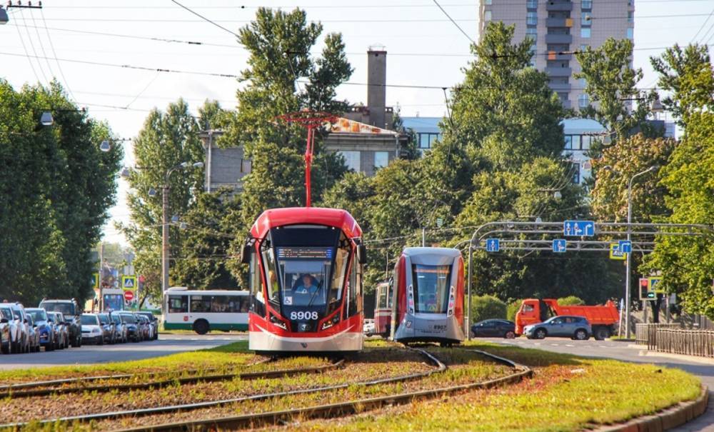 Трамвай № 60 в Петербурге начнет работу в режиме «как метро» с 14 сентября