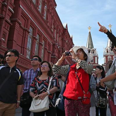 За последние пять лет Россию посетили более 125 миллионов интуристов