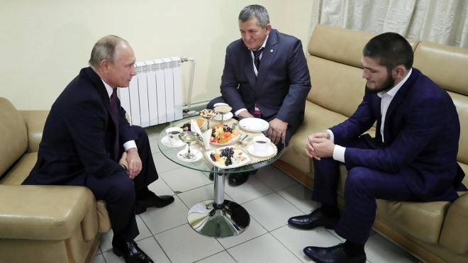 Путин и Нурмагомедов встретятся в Дагестане