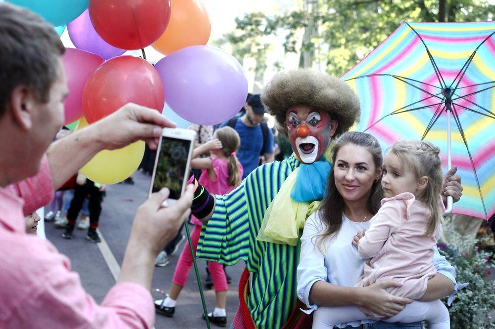 Клоуны пройдут по столичным бульварам 14 сентября