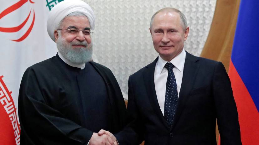 В Кремле назвали темы предстоящей встречи Путина и Рухани
