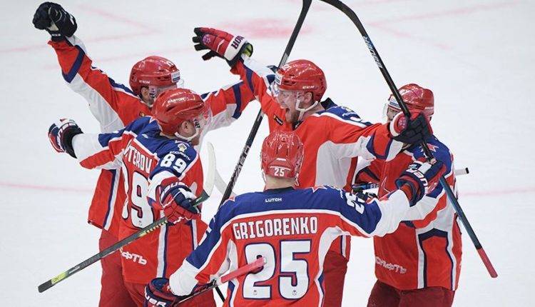 ЦСКА победил СКА в матче регулярного чемпионата КХЛ