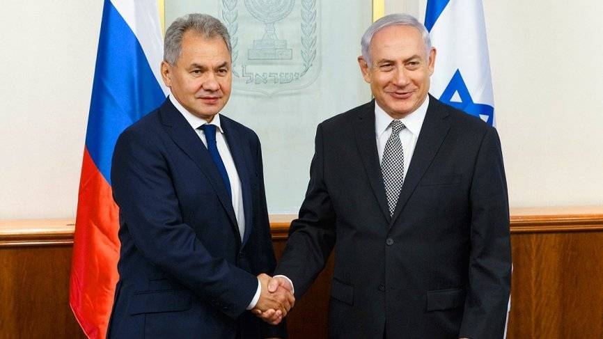 Шойгу проведет встречу с Нетаньяху в Сочи