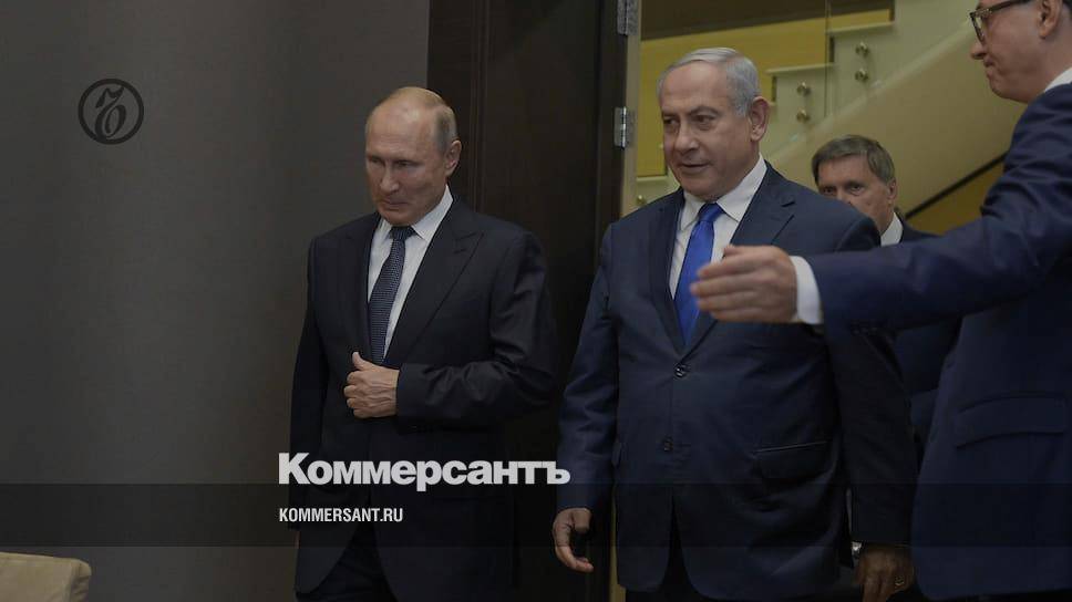 Путин пообещал Нетаньяху приехать в Израиль