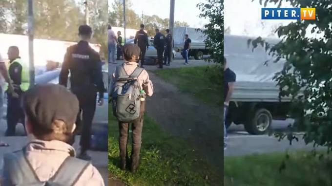 В Петергофе суд арестовал подозреваемого в нападении на сотрудника ДПС