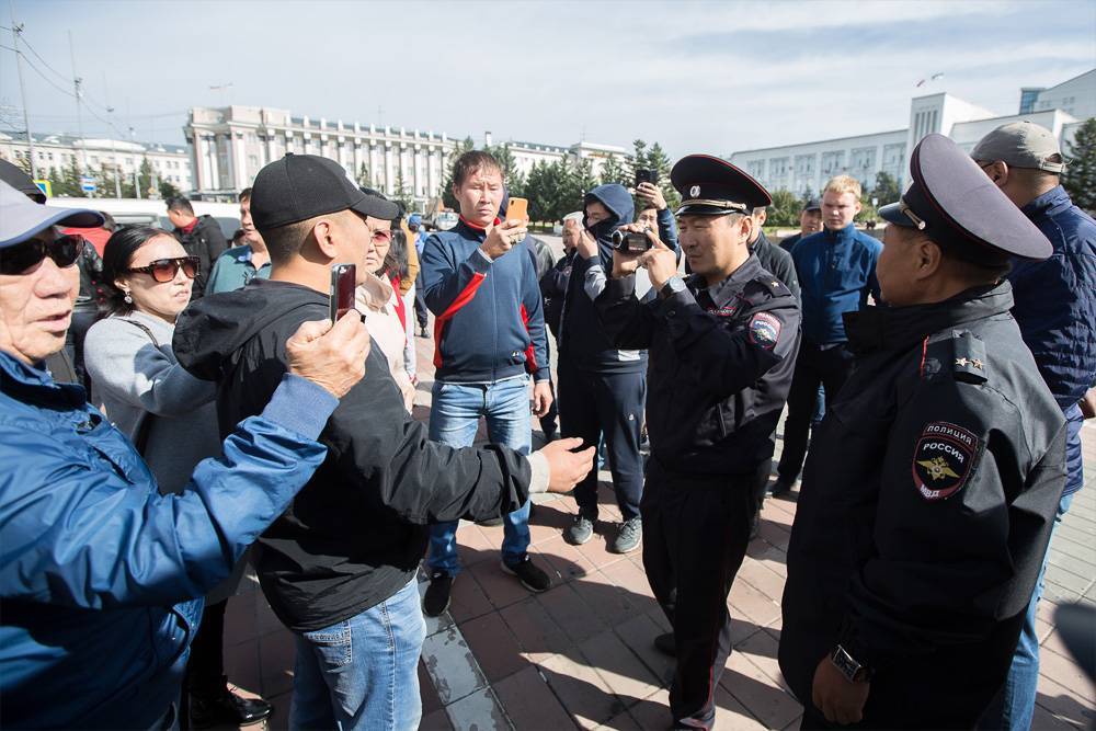 В Бурятии завели уголовное дело против участника протестной акции в Улан-Удэ