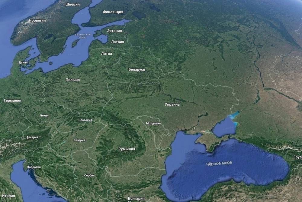 Киев предложил соединить Балтийское и Черное моря