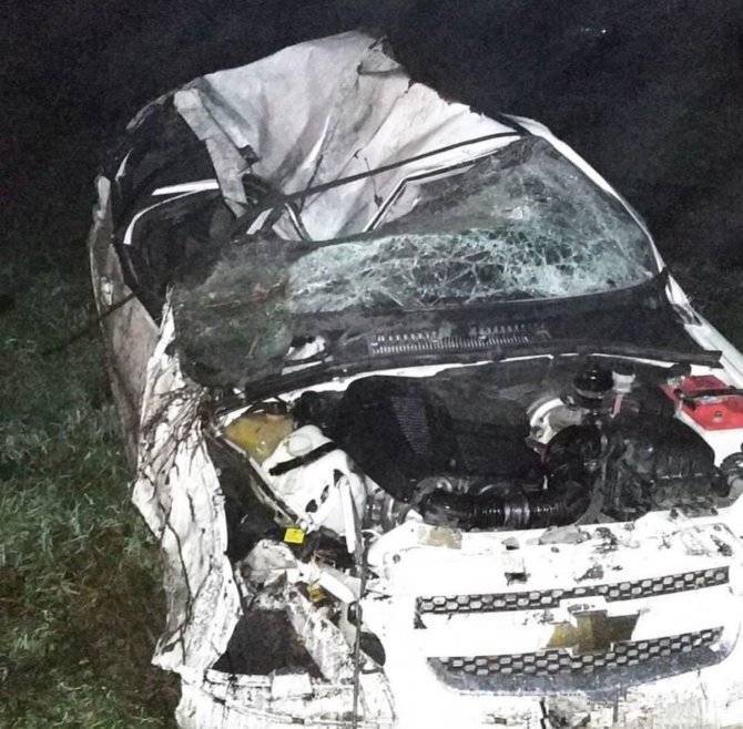 В Кузбассе в ночном ДТП погиб водитель