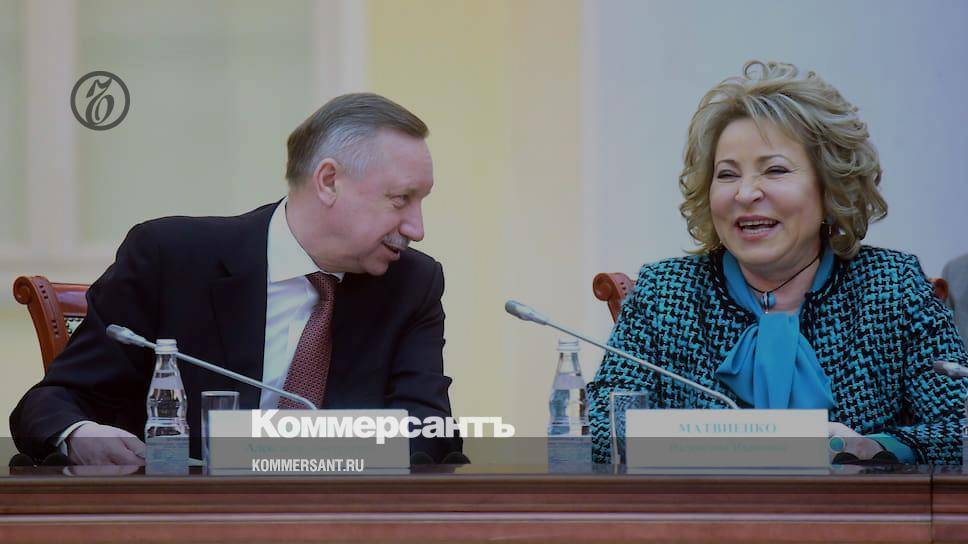 Беглов выдвинет Матвиенко в Совет федерации