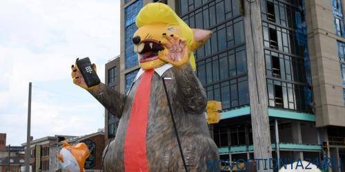 В Балтиморе Трампа сравнил с крысой