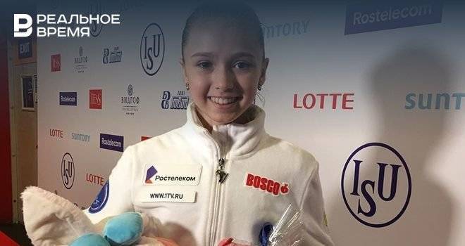 Камила Валиева победила в короткой программе на юниорском Гран-при в Челябинске