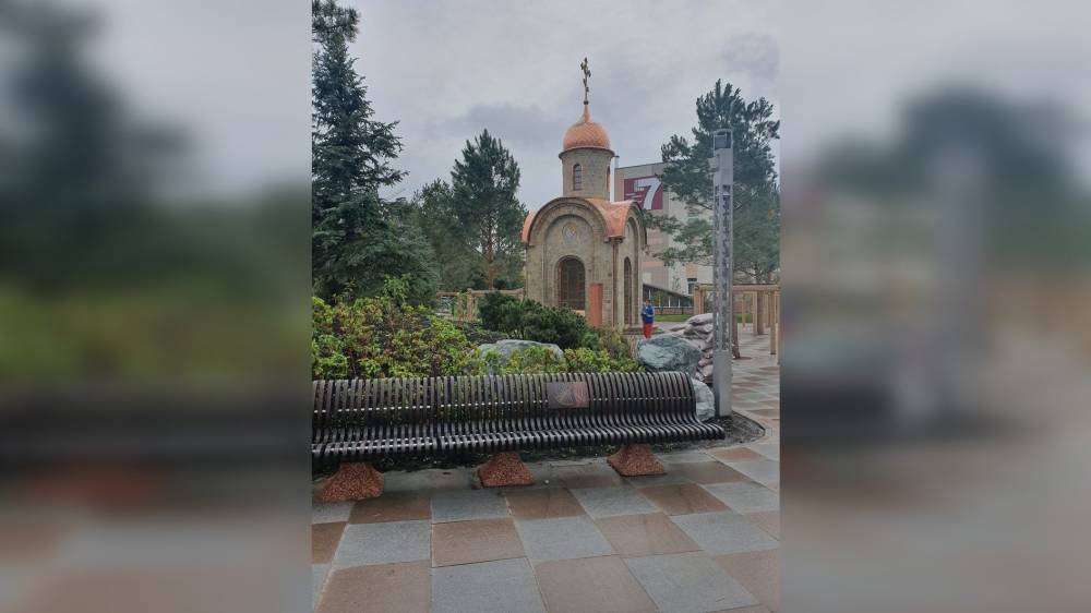 На месте сгоревшей «Зимней вишни» в Кемерово открылся «Парк ангелов»