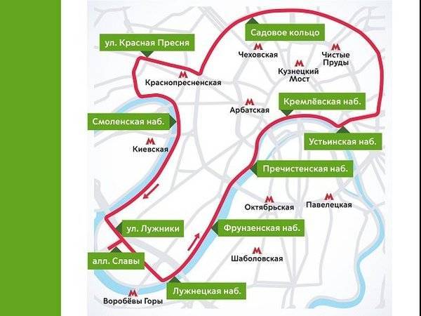 В Москве перекроют 20 улиц ради велофестиваля