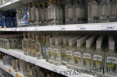 В России могут повысить цены на водку