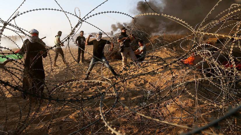 В Газе произошли стычки между палестинцами и израильскими военными
